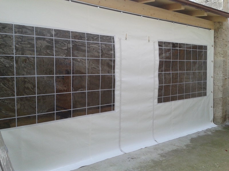 Porta da 90 cm con 2 cerniere a zip